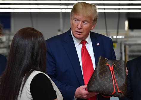 president trump boycott Louis Vuitton